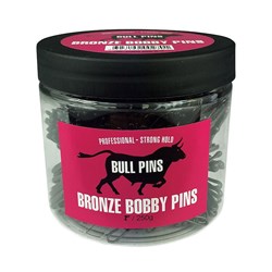 BULL Bobby pins - heavy duty super strong - bronze